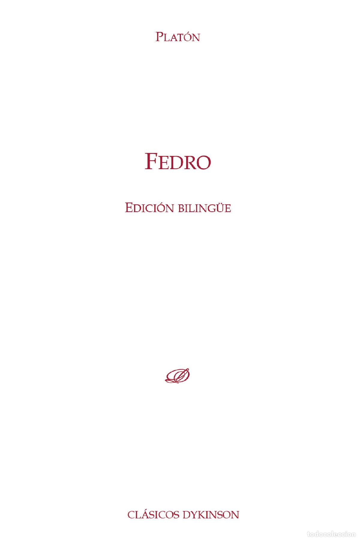 Libros: Fedro - Luis Gil Fern&aacute;ndez - Foto 1