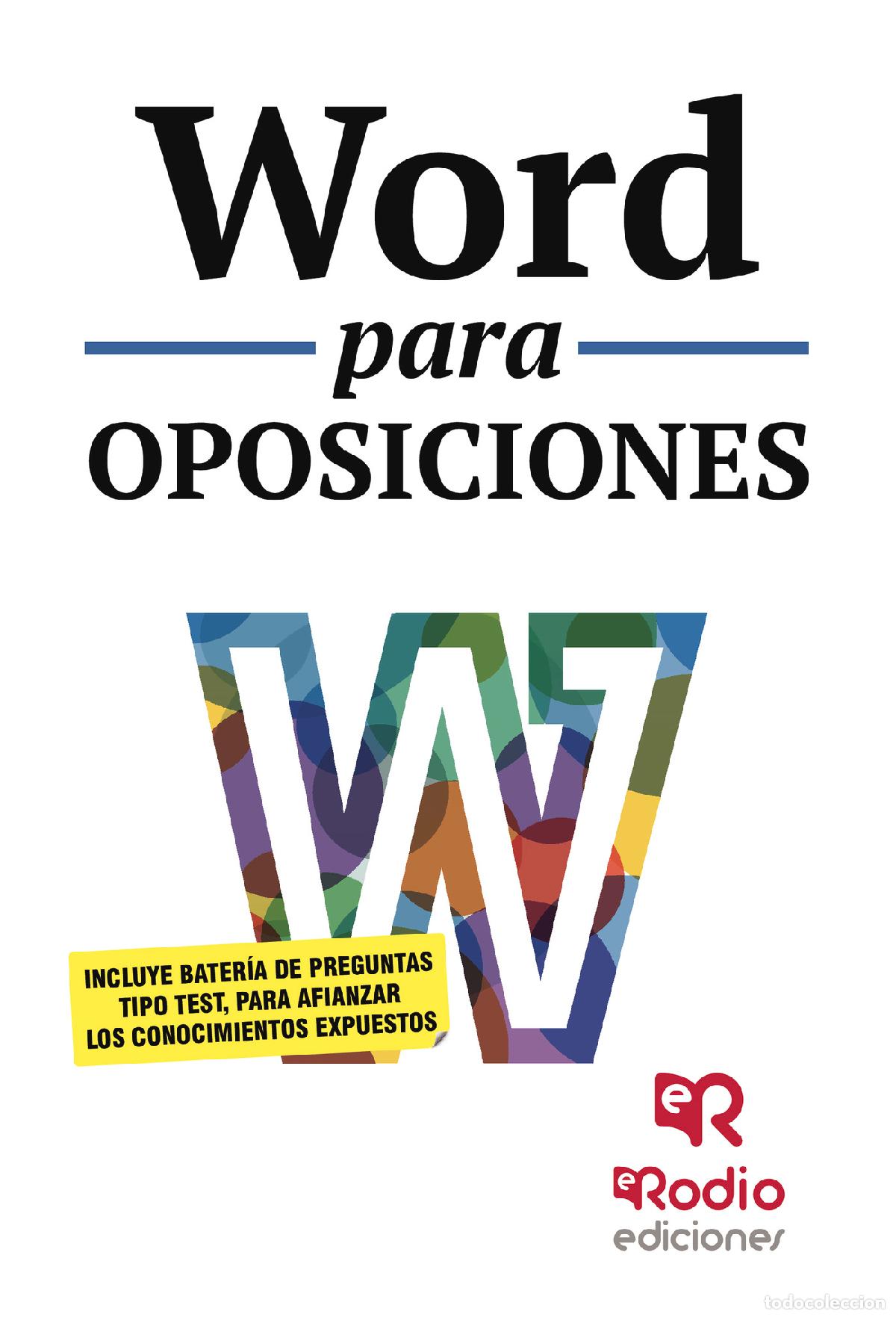 Libros: Word para oposiciones - Varios Autores - Foto 1