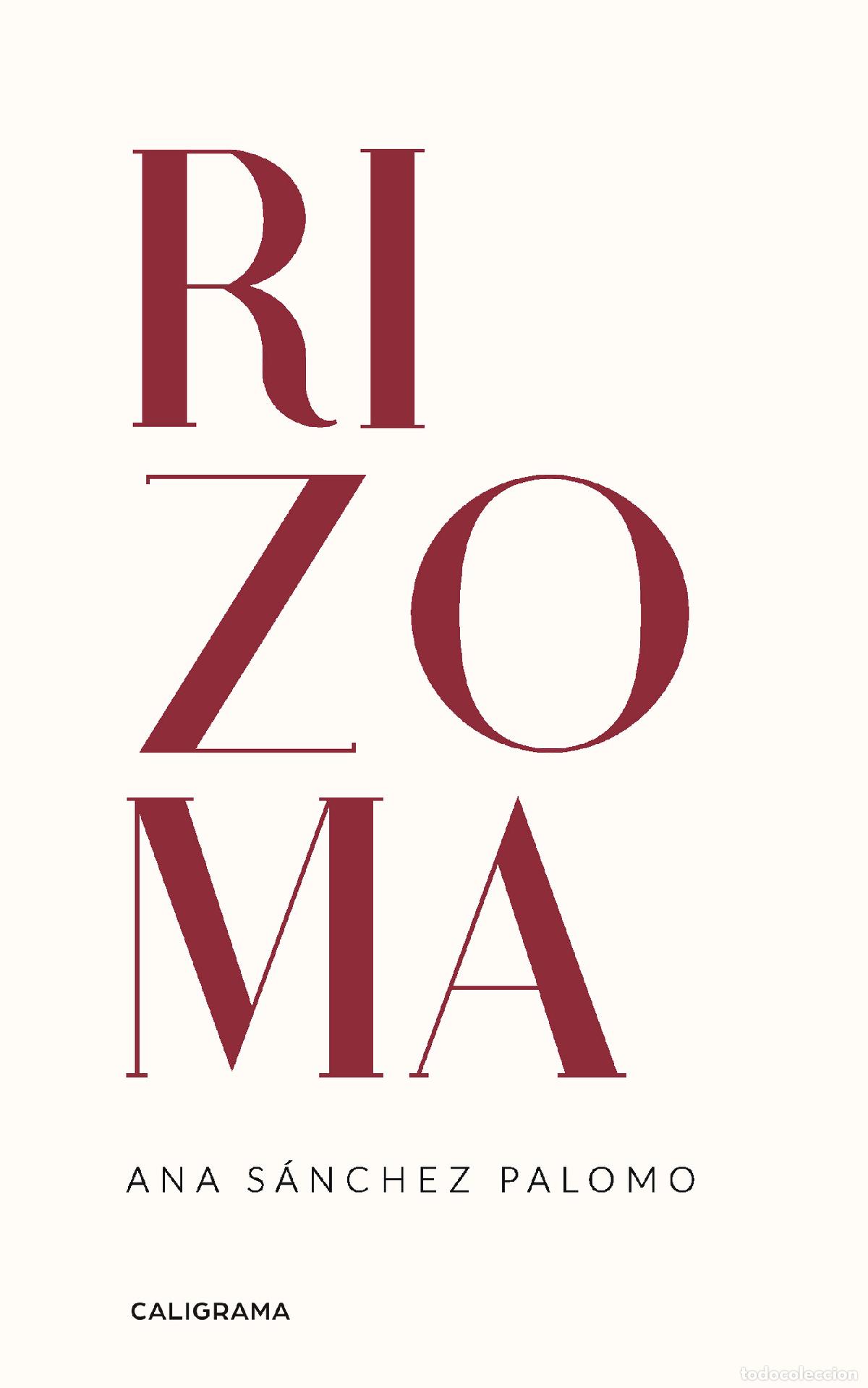 Libros: Rizoma - Ana S&aacute;nchez Palomo - Foto 1