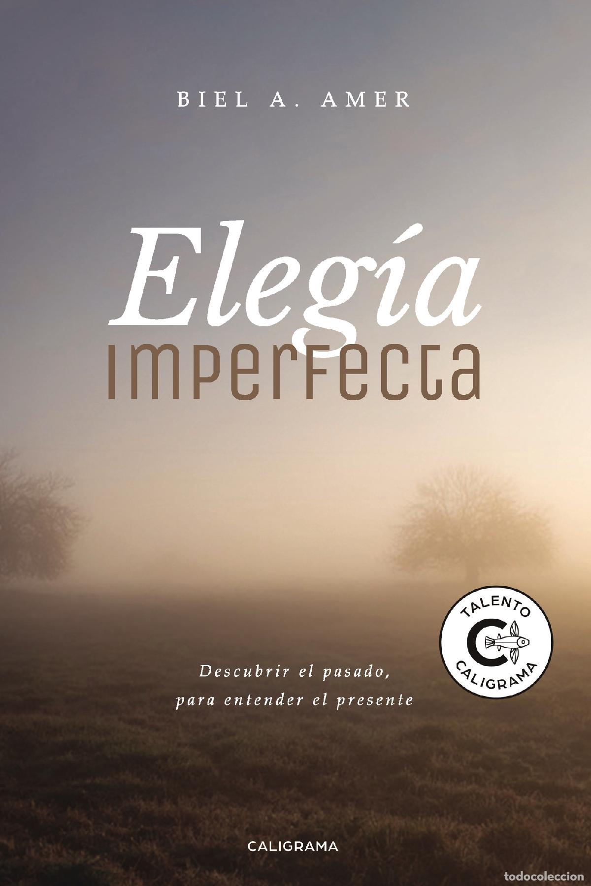 Libros: Eleg&iacute;a imperfecta - Biel A. Amer - Foto 1
