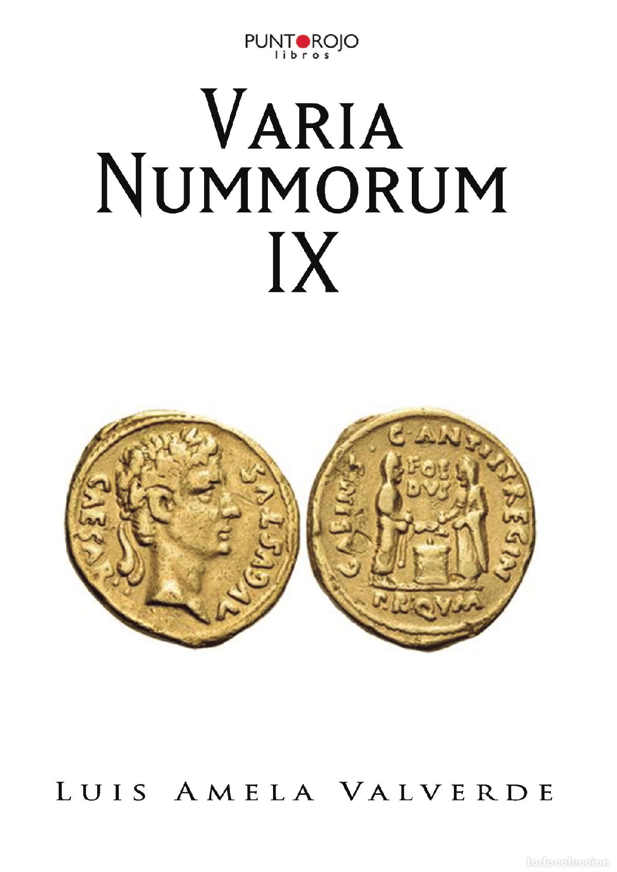 Libros: Varia Nummorum IX - Luis Amela Valverde - Foto 1