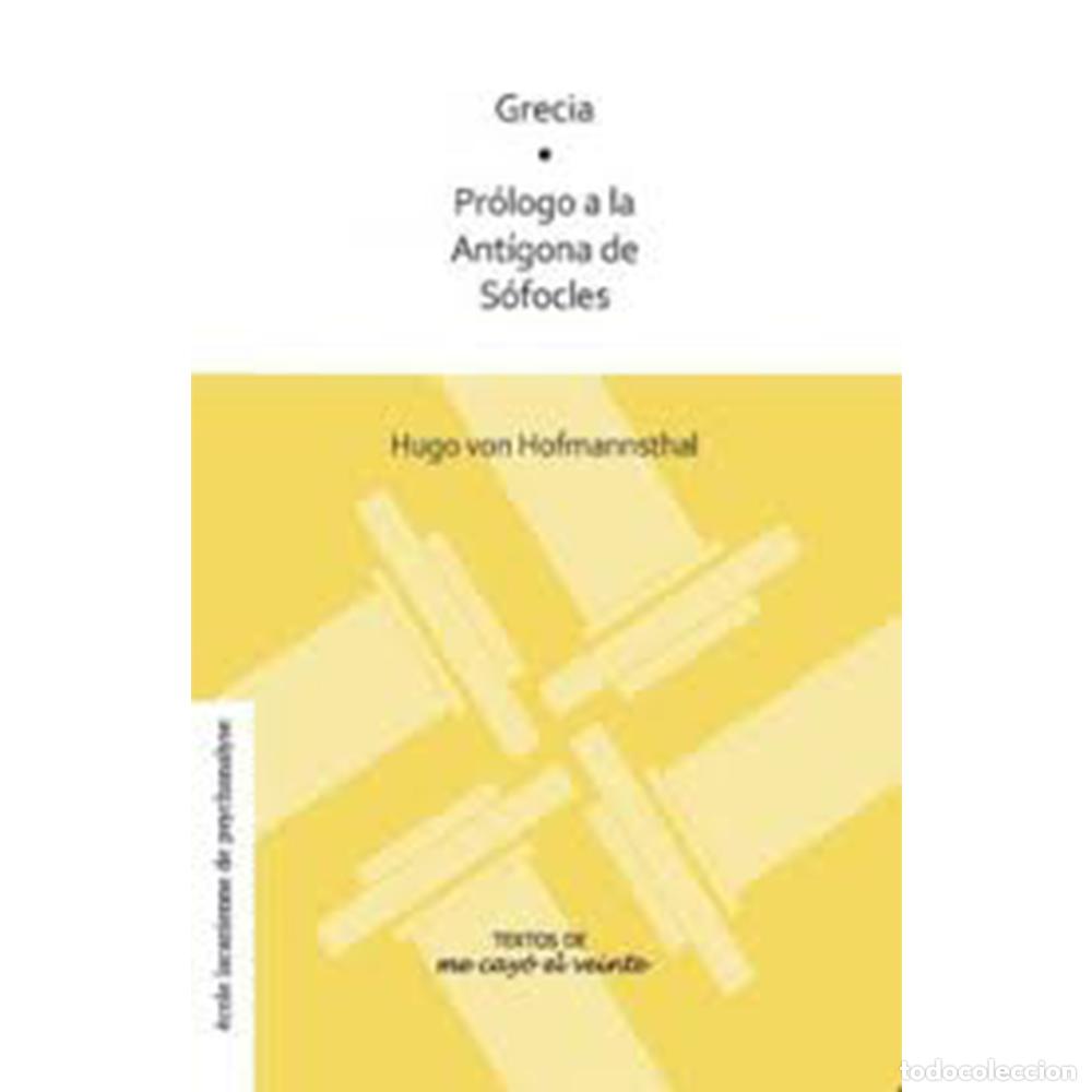 Libros: Grecia - Pr&oacute;logo a la Ant&iacute;gona de S&oacute;focles - Varios - Foto 1