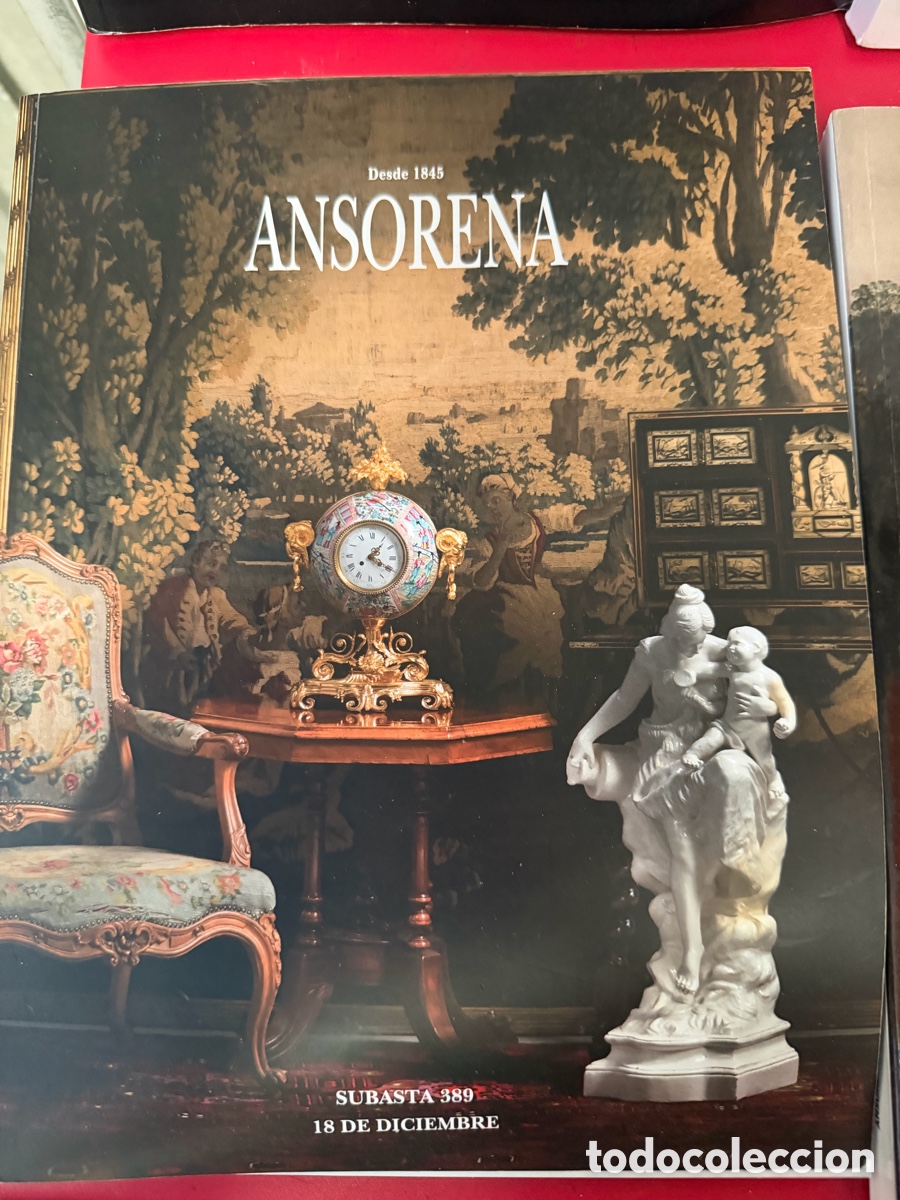 Libros: Lote 1 de 9 cat&aacute;logos de subastas ANSORENA - - Foto 4