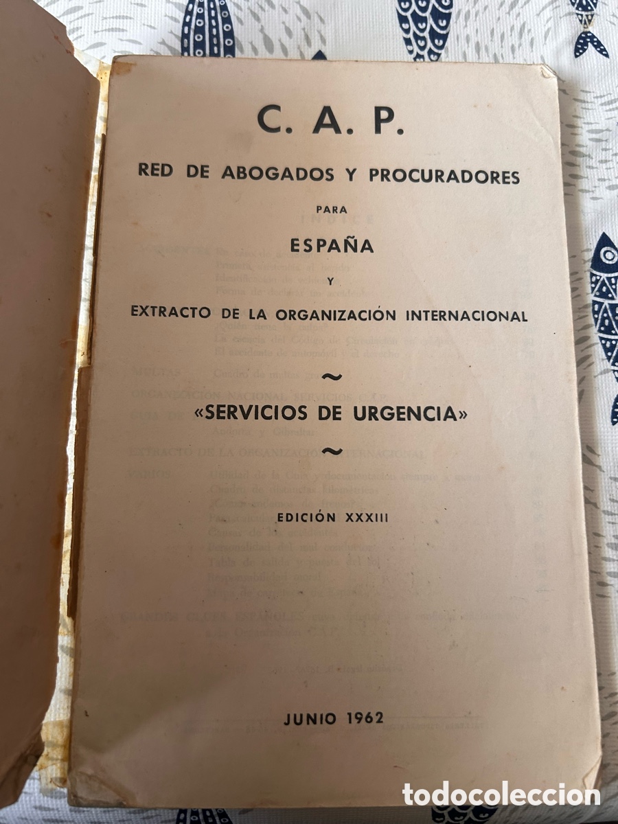 Libros: Cap antiguo de asistencia - Foto 2