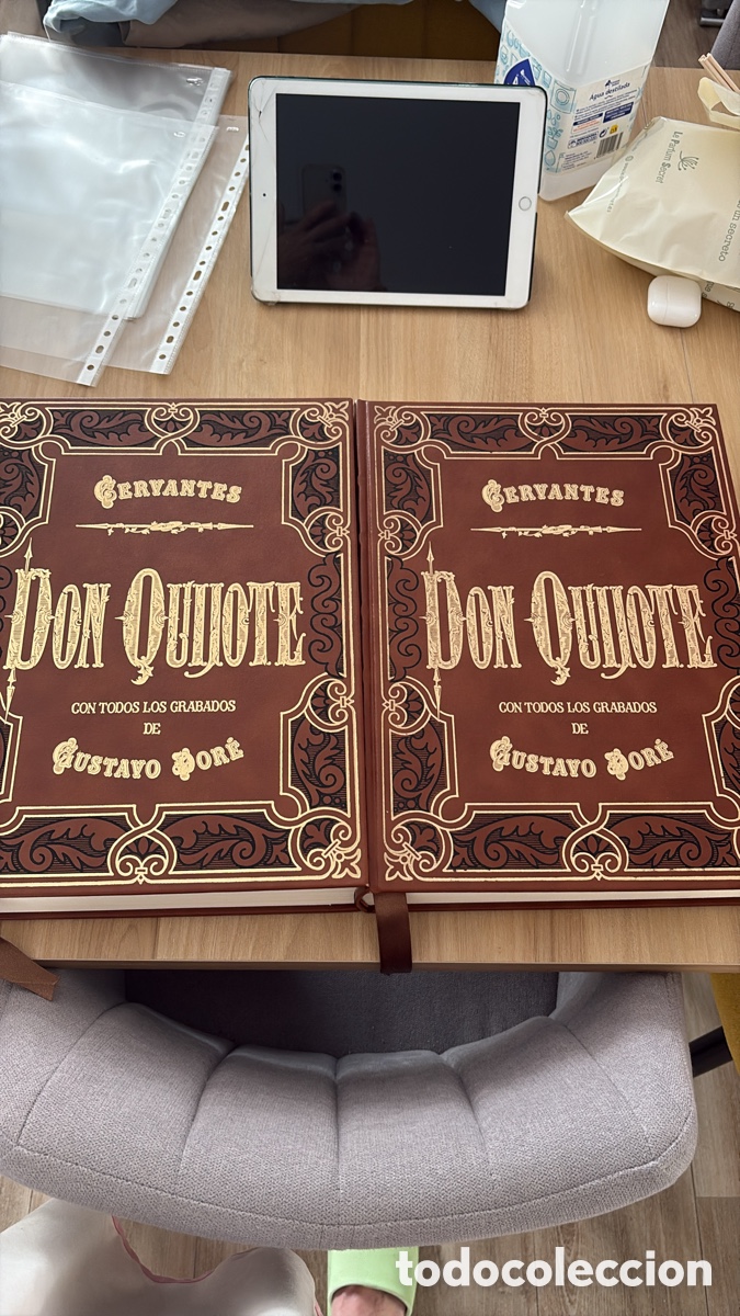 Libros: Don Quijote Dor&eacute; 2 tomos C.I.L. Edici&oacute;n numerada 1869/3000