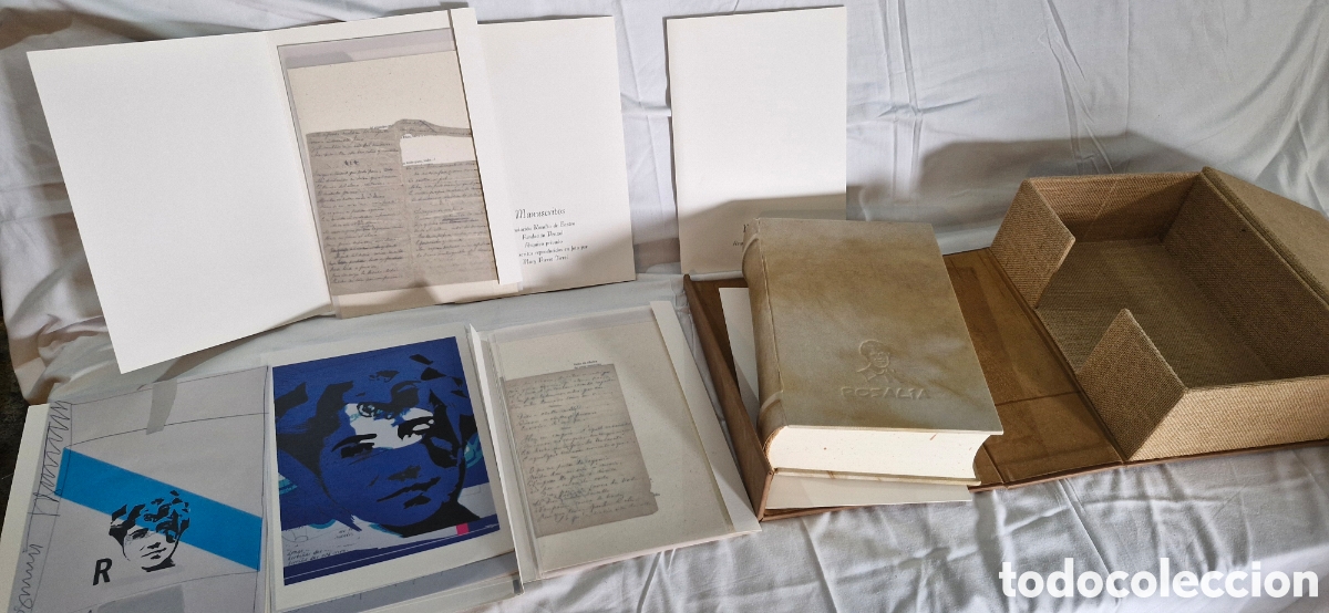 Libros: Facsimil rosalia de castro de lujo - Foto 1