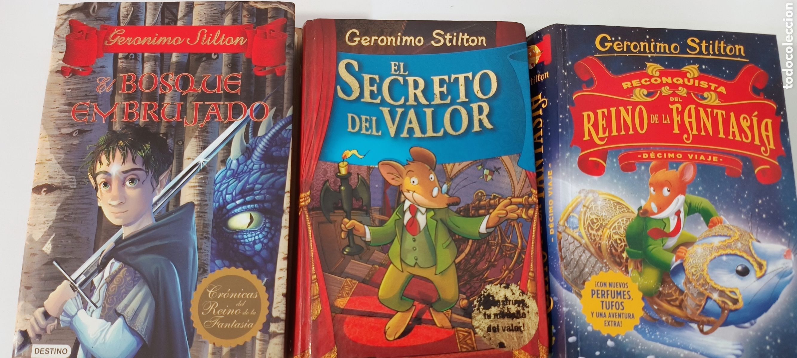 Libros: Ger&oacute;nimo Stilton lote de libros