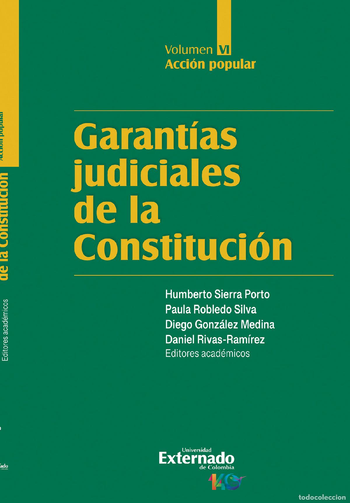 Libros: Garant&iacute;as judiciales de la constituci&oacute;n - &Aacute;ngela Mar&iacute;a Amaya-Arias