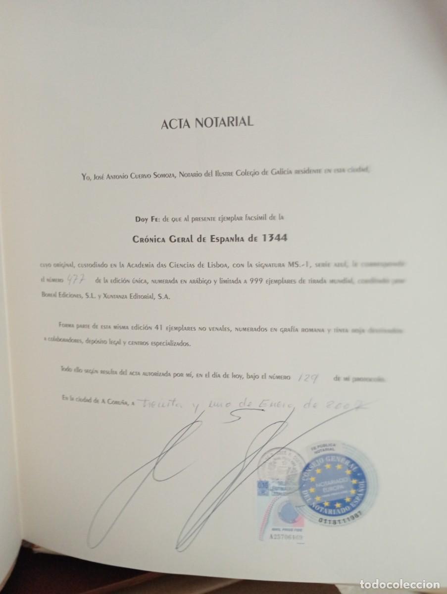 Libros: Facs&iacute;mil &rdquo;Cr&oacute;nica Geral de Espa&ntilde;a de 1344&rdquo; - Foto 6