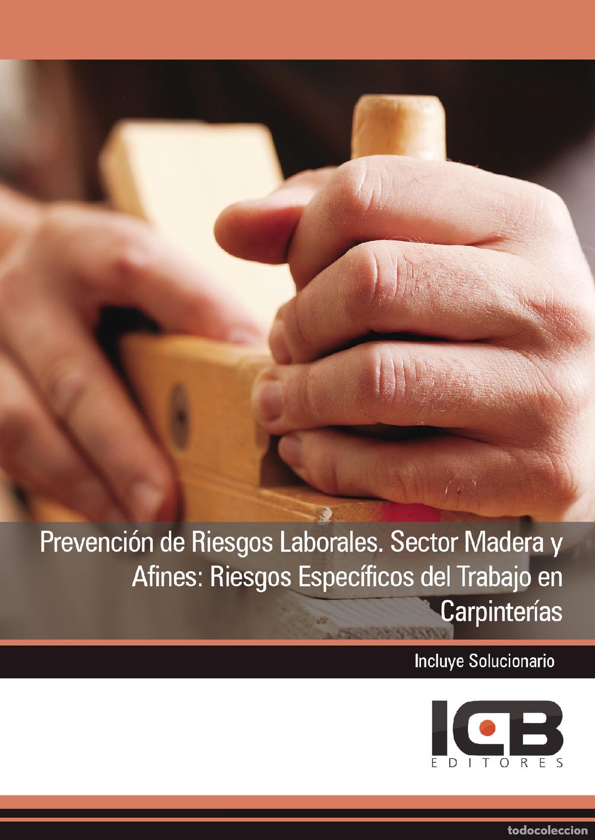 Libros: Prevenci&oacute;n de Riesgos Laborales. Sector Madera y Afines: Riesgos Espec&iacute;ficos del Trabajo en Carpinte