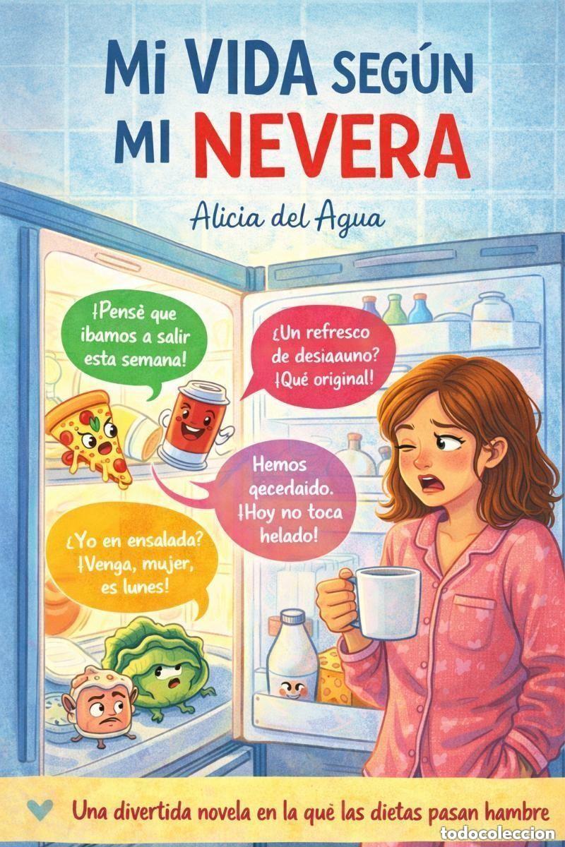 Libros: Alicia del Agua - Mi vida seg&uacute;n mi nevera -- NOVELA HUMOR