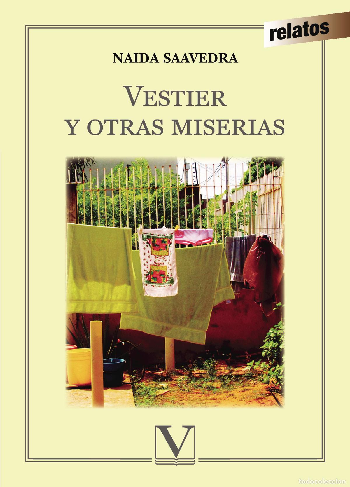 books: Vestier y otras miserias - Naida Saavedra