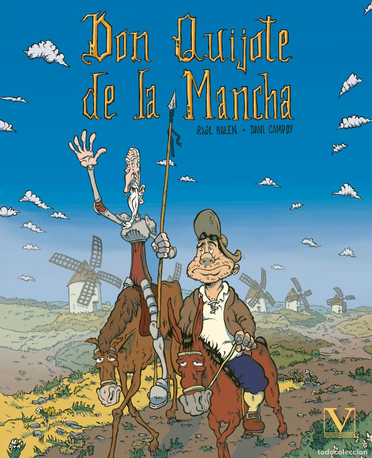 Libros: Don Quijote de la Mancha (C&oacute;mic) - Ra&uacute;l Balen - Foto 1
