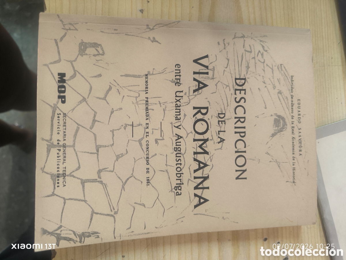 Libros: Descripci&oacute;n de la v&iacute;a Romana entre Uxama y Augustobriga