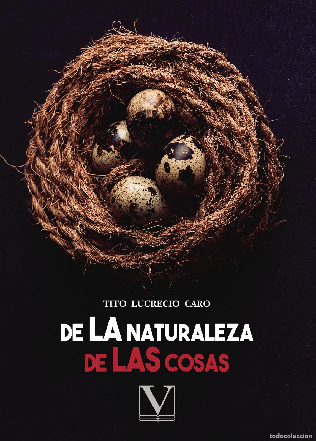 Libros: De la naturaleza de las cosas - Tito Lucrecio Caro