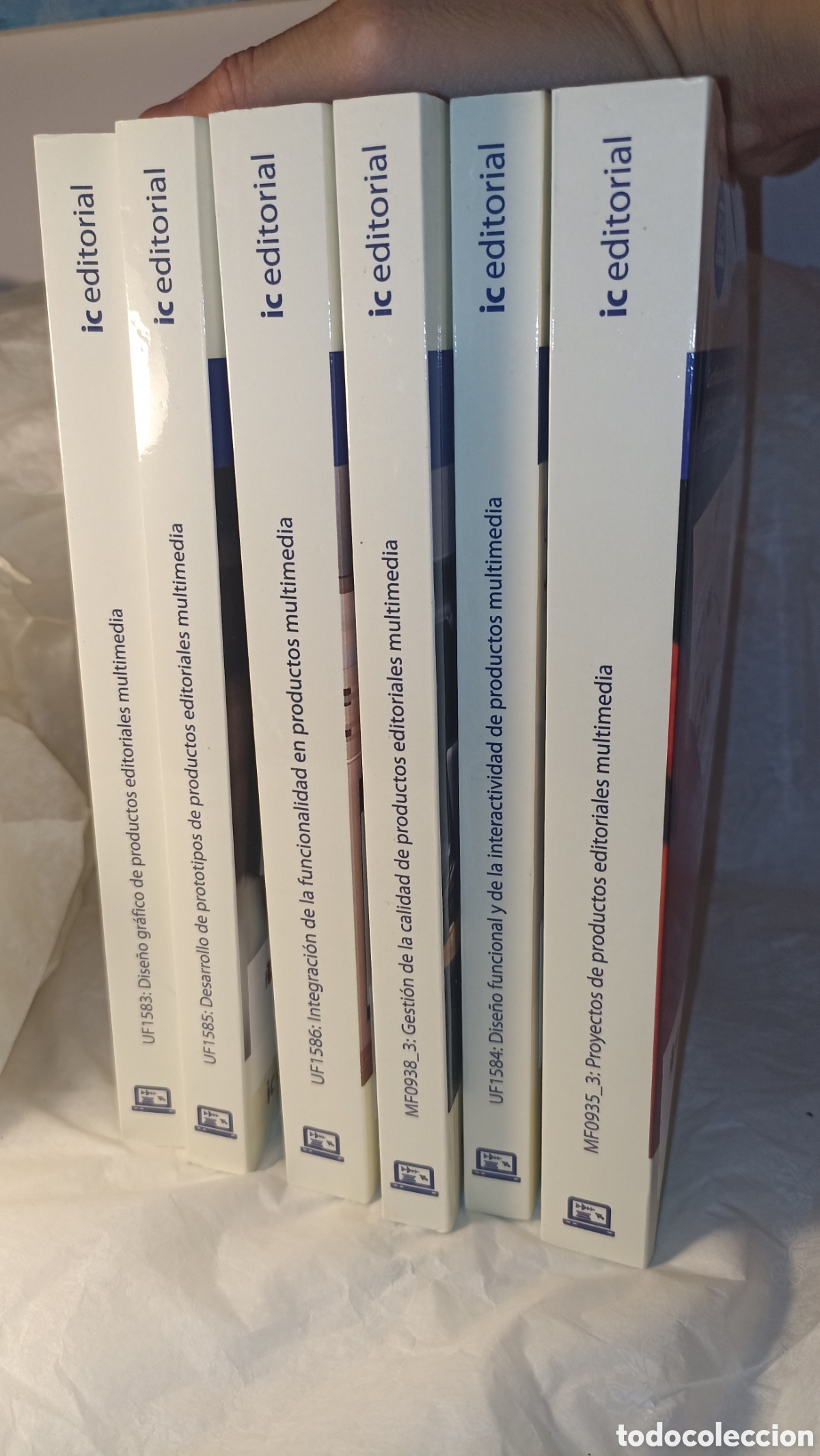 Libros: Pack 6 Libros Certificado ARGN0110 - Desarrollo Productos Editoriales Multimedia