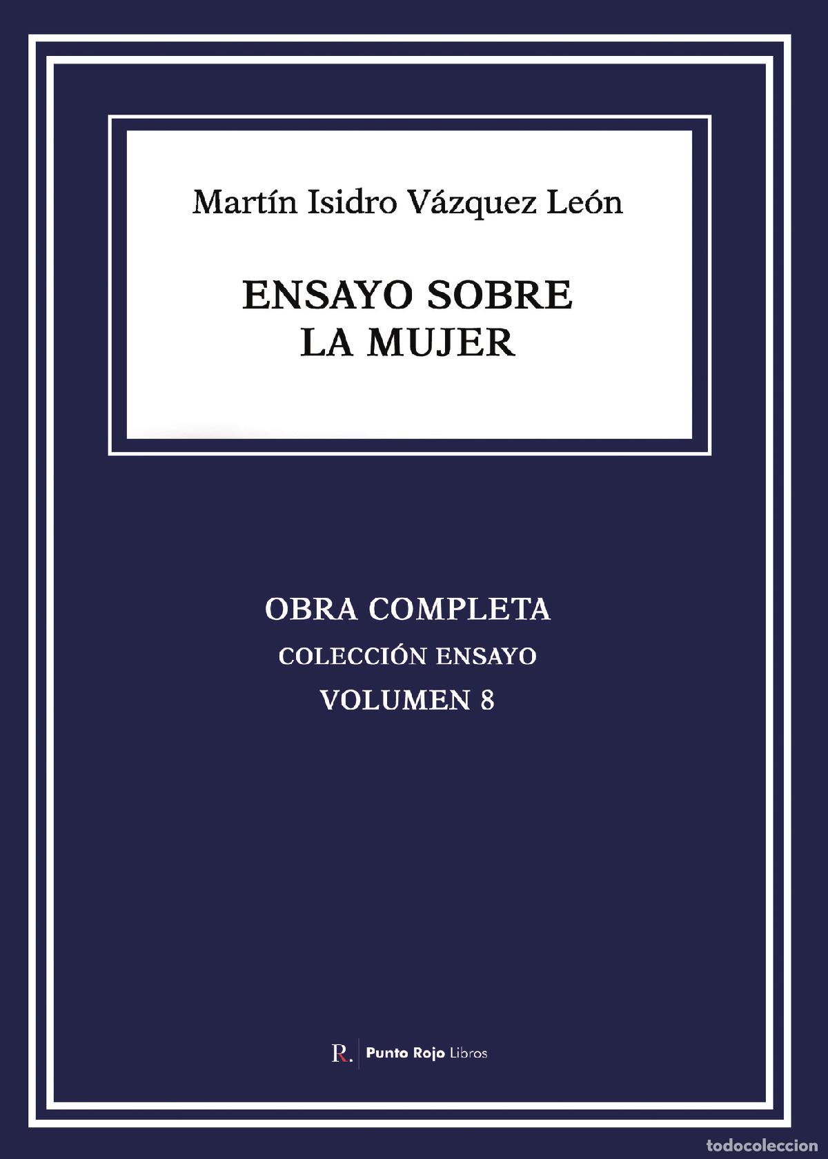 Livres: Ensayo sobre la mujer - Mart&iacute;n Isidro V&aacute;zquez Le&oacute;n