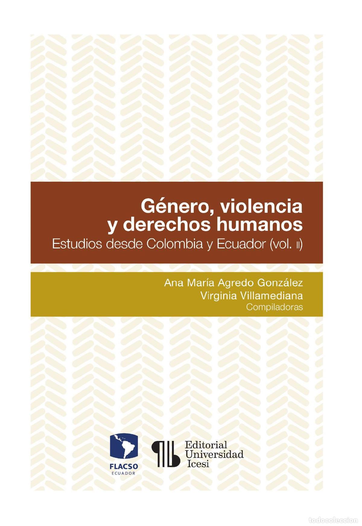 Libros: G&eacute;nero, violencia y estado - Virginia Villamediana