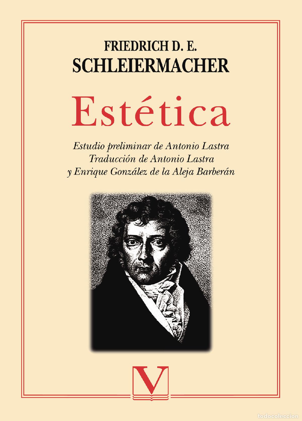 Libros: Est&eacute;tica - Friedrich D.E. Schleiermacher - Foto 1