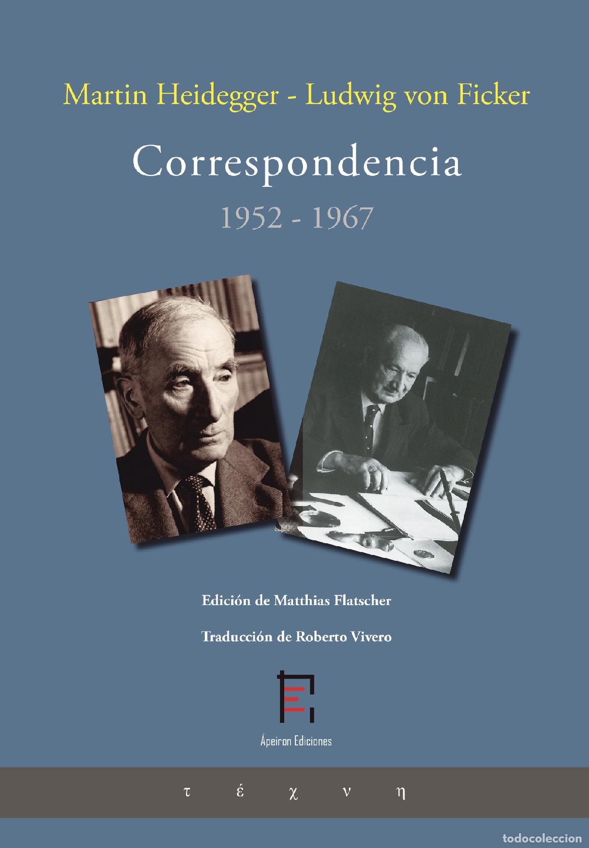 Livros: Correspondencia 1952 - 1967 - Martin Heidegger Ludwig von Ficker