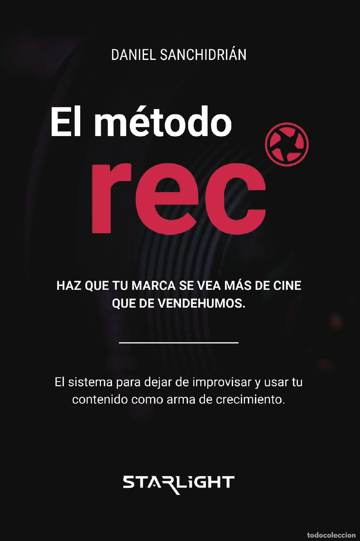Libros: M&eacute;todo REC - Daniel Sanchidri&aacute;n . - Foto 1