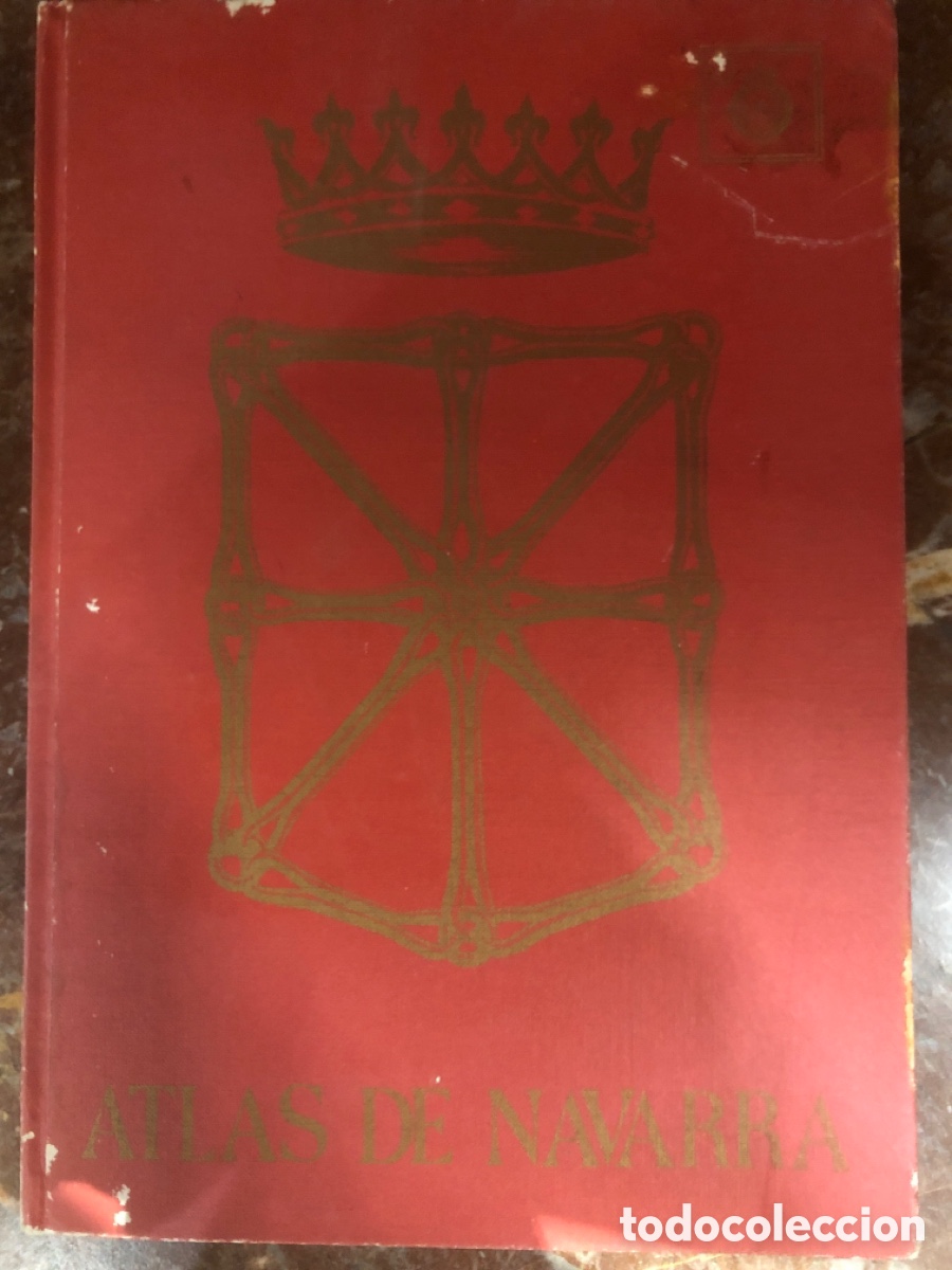 Libros: Atlas de navarra geogr&aacute;fico a&ntilde;os /70