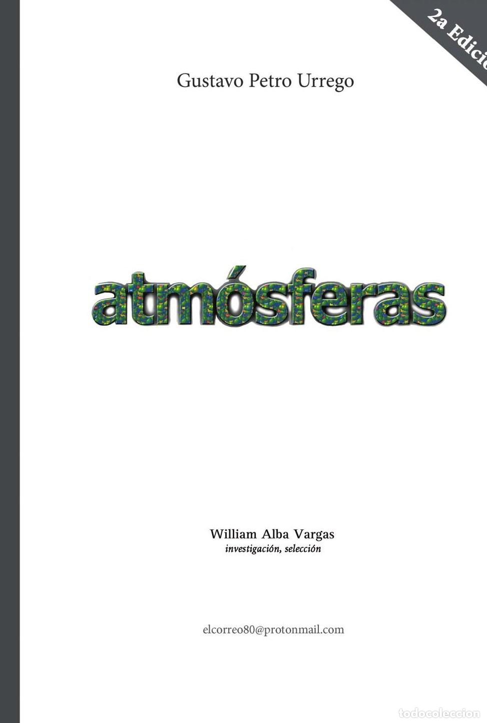 Livres: ATMOSFERAS - William Alba Vargas