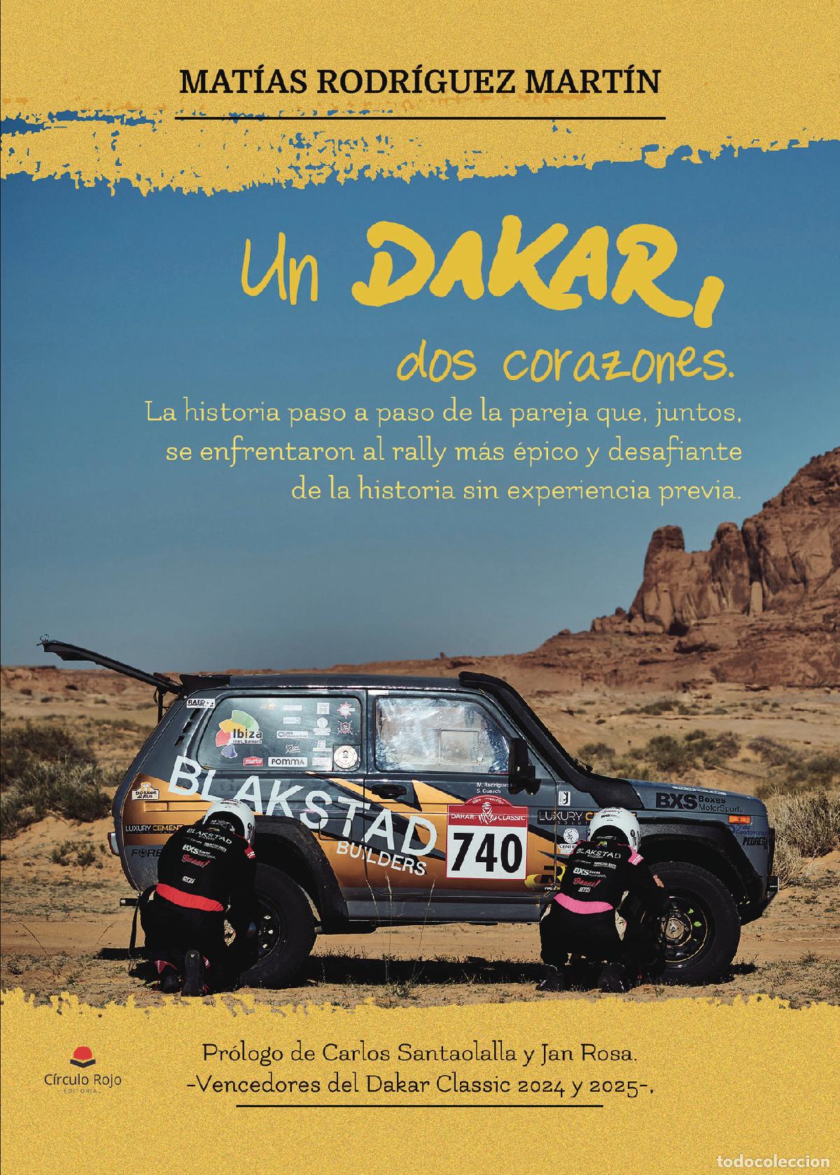 Libros: Un Dakar, dos corazones - La historia paso a paso de la pareja que, juntos, se enfrentaron al rally