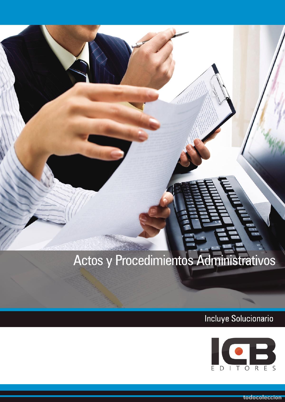 B&uuml;cher: Actos y Procedimientos Administrativos - M&ordf; Dolores P&eacute;rez Rodr&iacute;guez