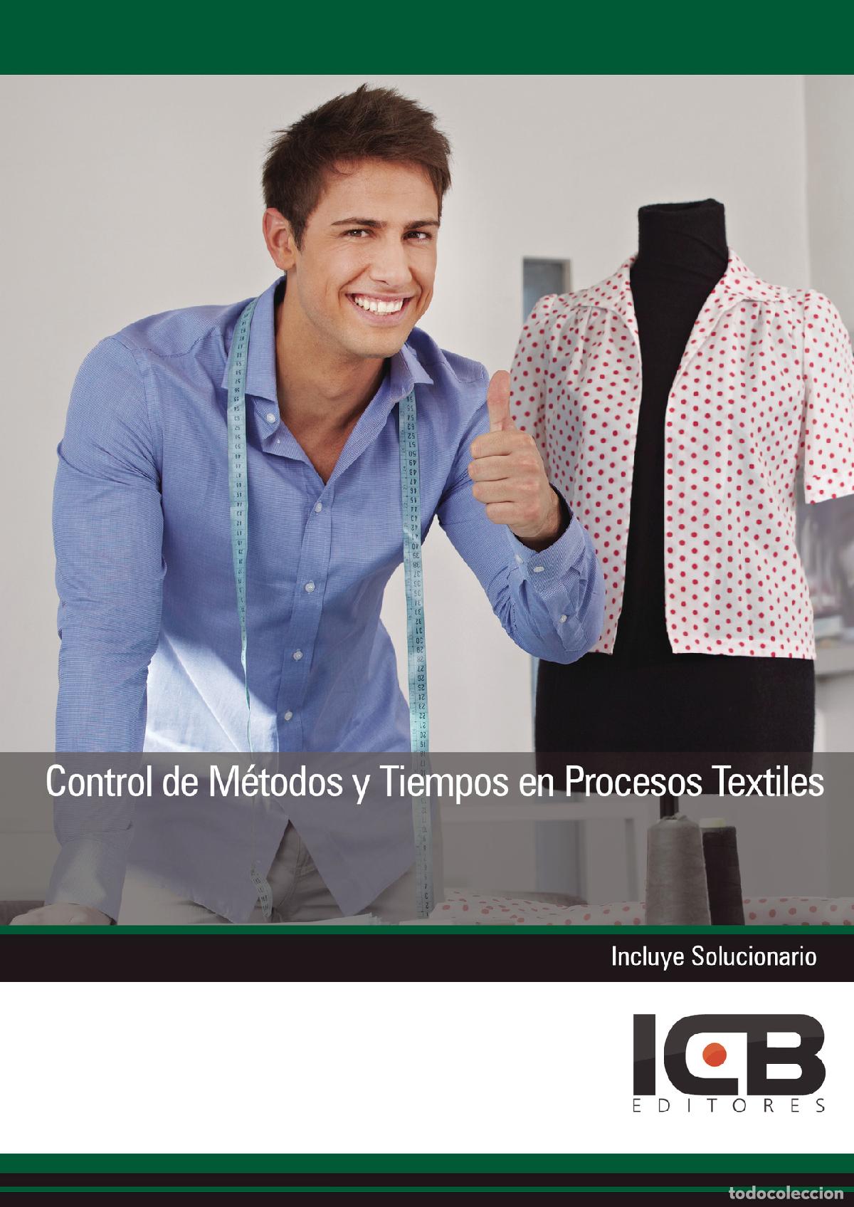 Libri: Control de M&eacute;todos y Tiempos en Procesos Textiles - M&ordf; Dolores P&eacute;rez Rodr&iacute;guez