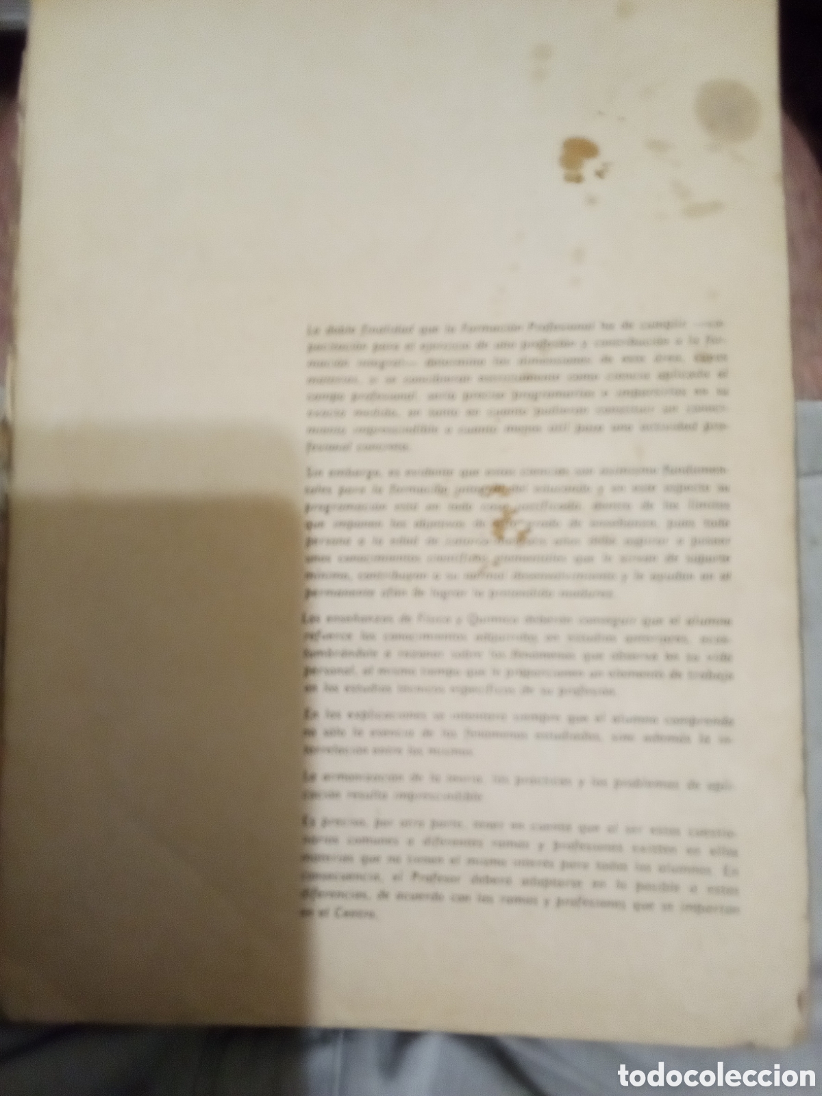 Libros: Libro de f&iacute;sica FP si tapas