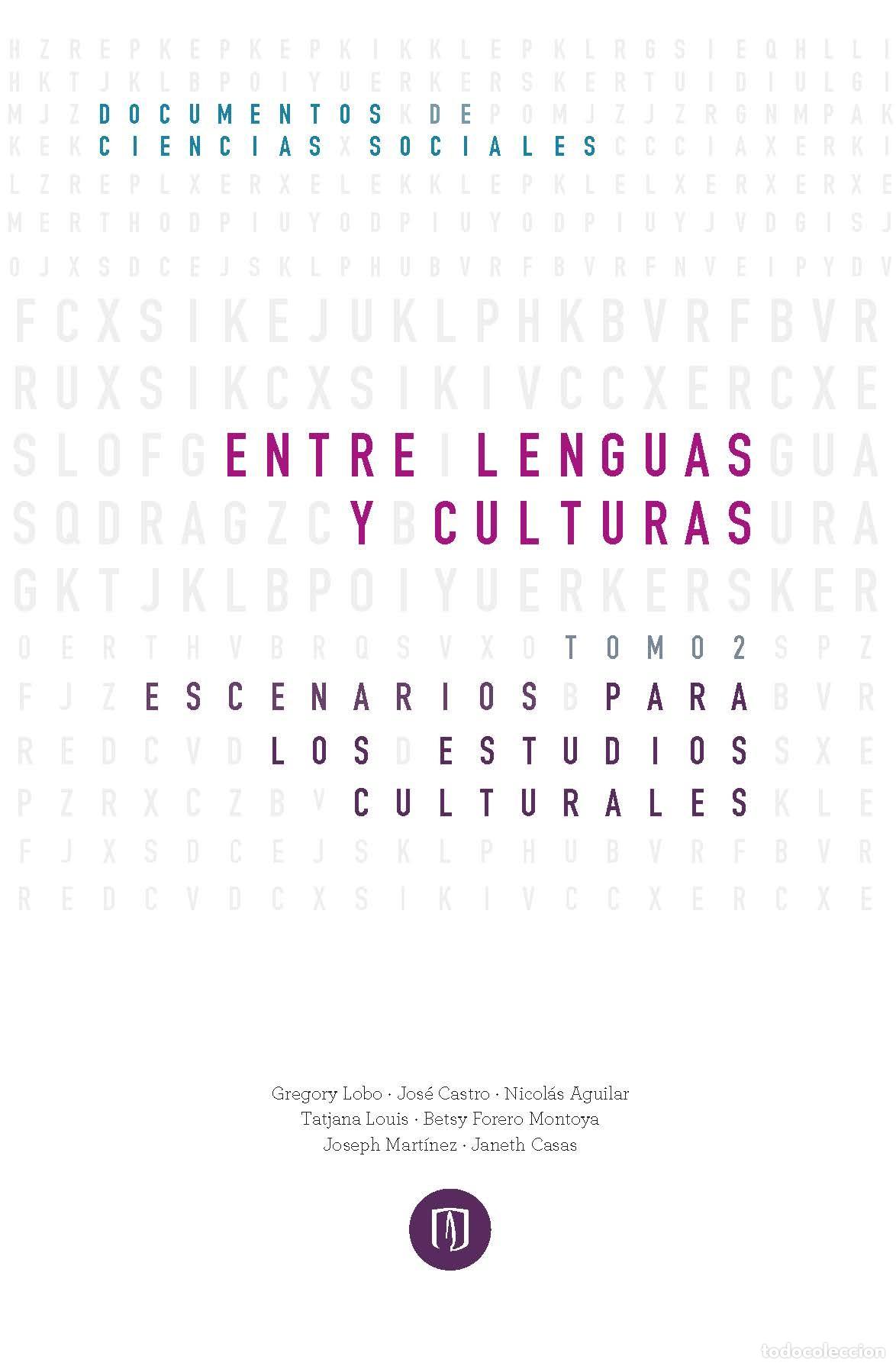 books: Entre lenguas y culturas 2 - Gregory Lobo