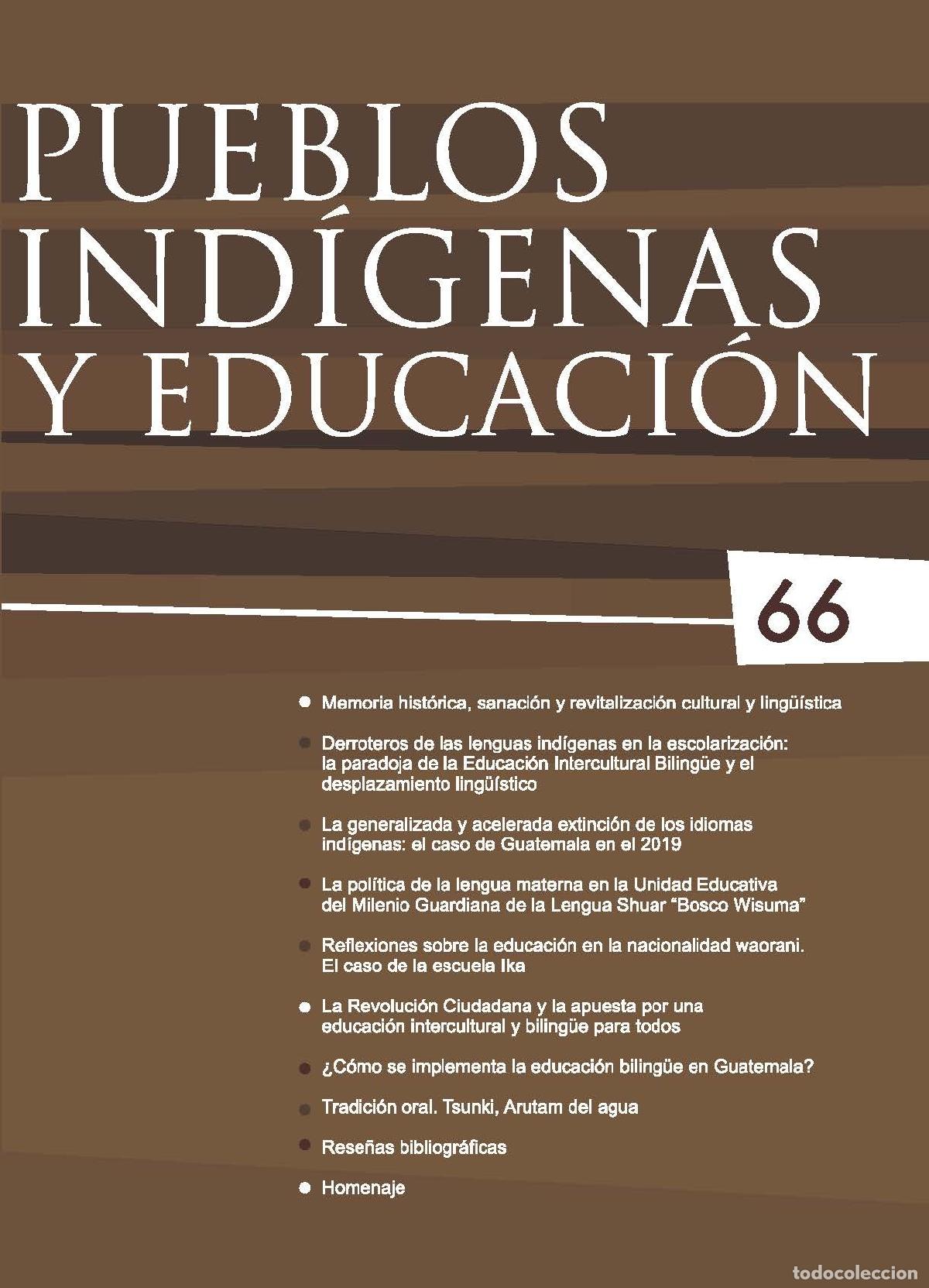 books: Pueblos ind&iacute;genas y educaci&oacute;n No. 66 - Luis Enrique L&oacute;pez