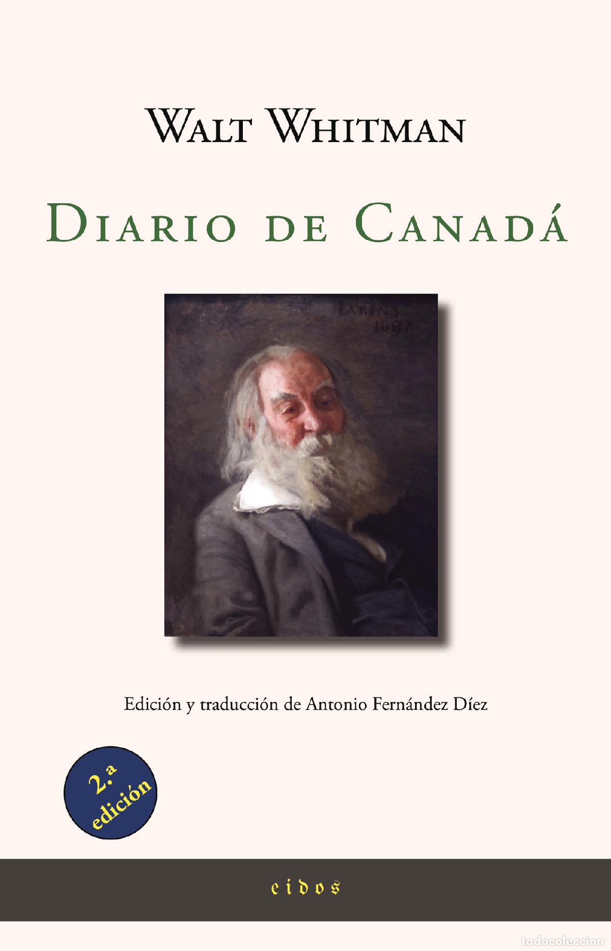 Libros: Diario de Canad&aacute; - Walt Whitman