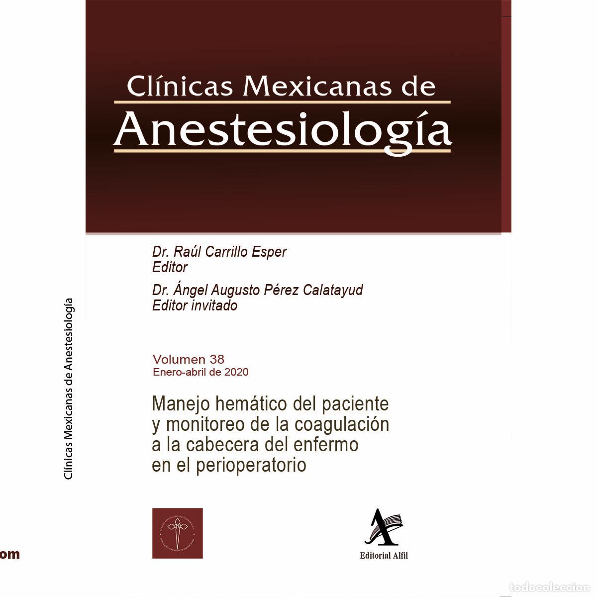 B&uuml;cher: Manejo hem&aacute;tico del paciente y monitoreo de la coagulaci&oacute;n a la cabecera del enfermo en el perioper