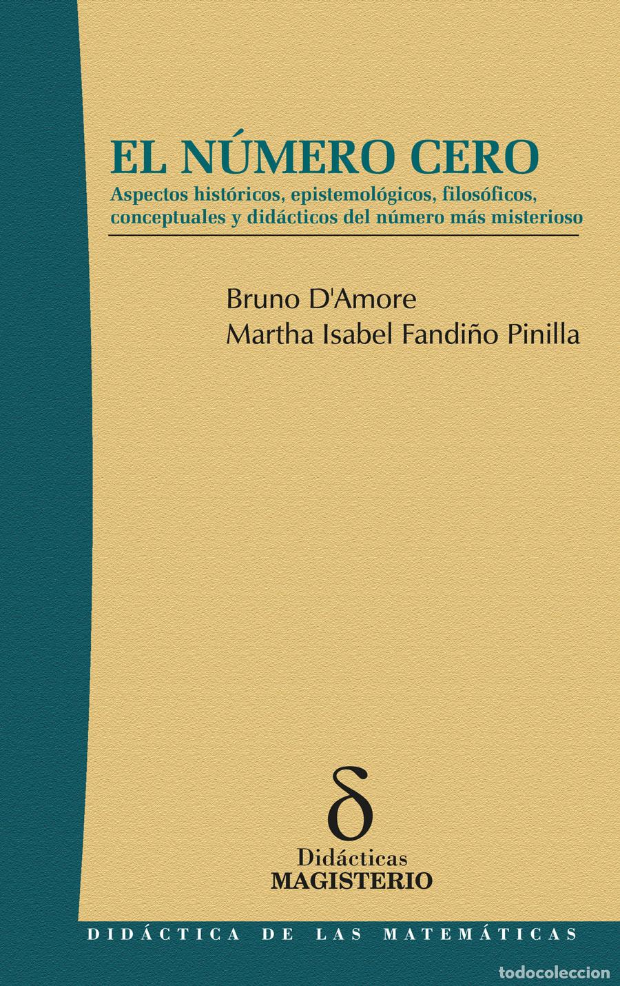 Libros: El n&uacute;mero cero - Aspectos hist&oacute;ricos, epistemol&oacute;gicos, filos&oacute;ficos, conceptuales y did&aacute;cticos del n&uacute;