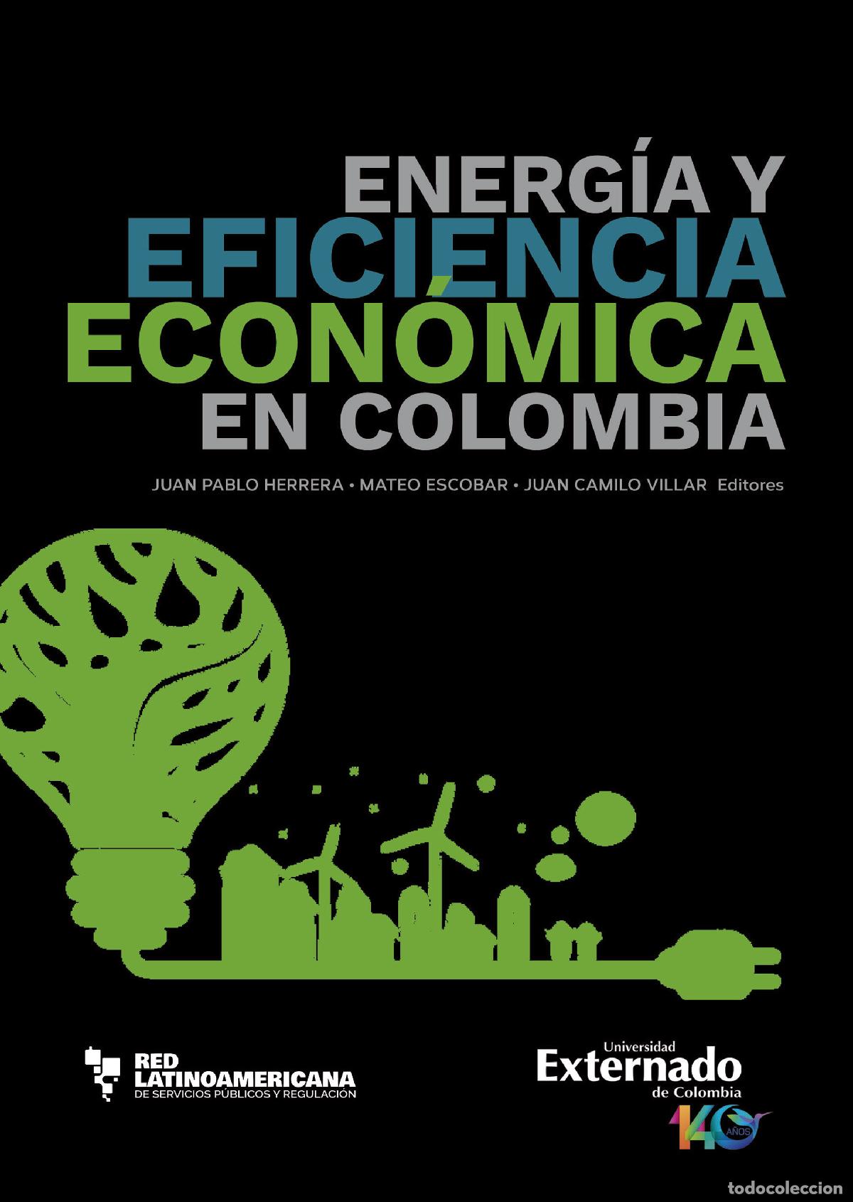 B&uuml;cher: Energ&iacute;a y eficiencia econ&oacute;mica en Colombia - Juan Pablo Herrera Saavedra