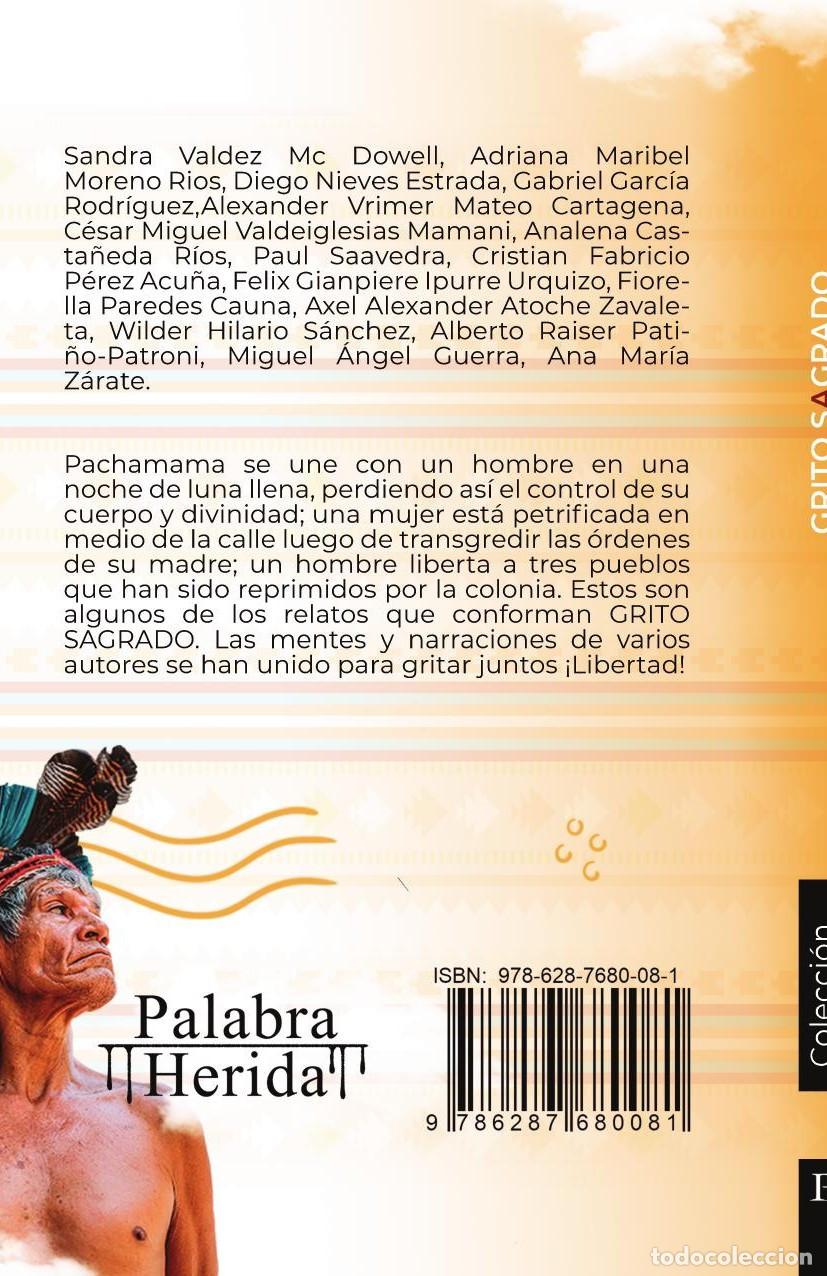 Libros: COLECCI&Oacute;N DE CUENTO PERUANO. Grito sagrado - Wilder Hilario+ S&aacute;nchez