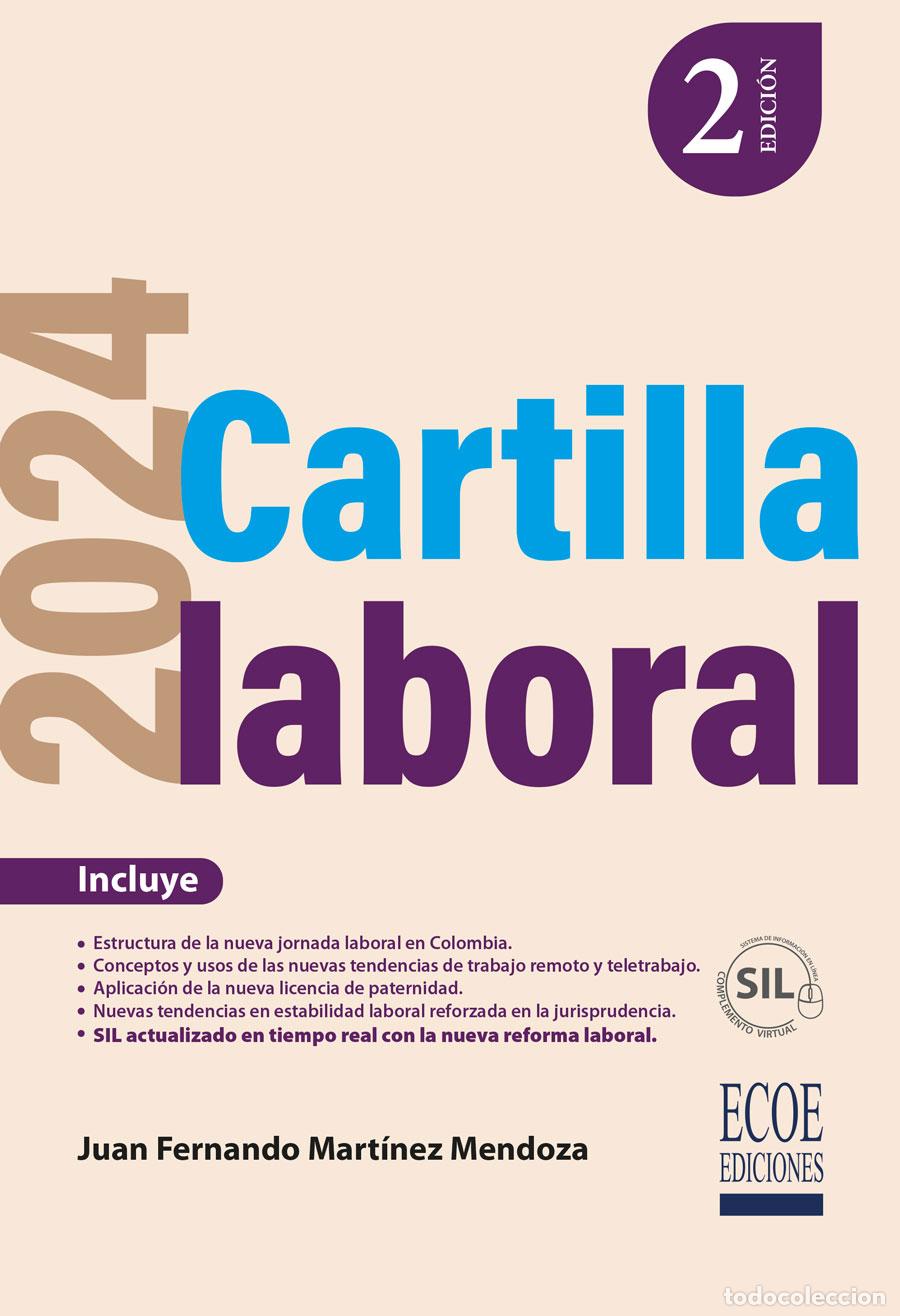 Libros: Cartilla laboral. 2024 - Juan Fernando Mart&iacute;nez Mendoza