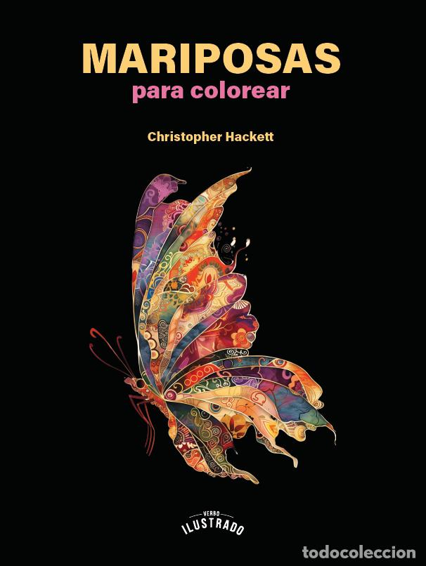 Livros: Mariposas para colorear - Christopher Hackett