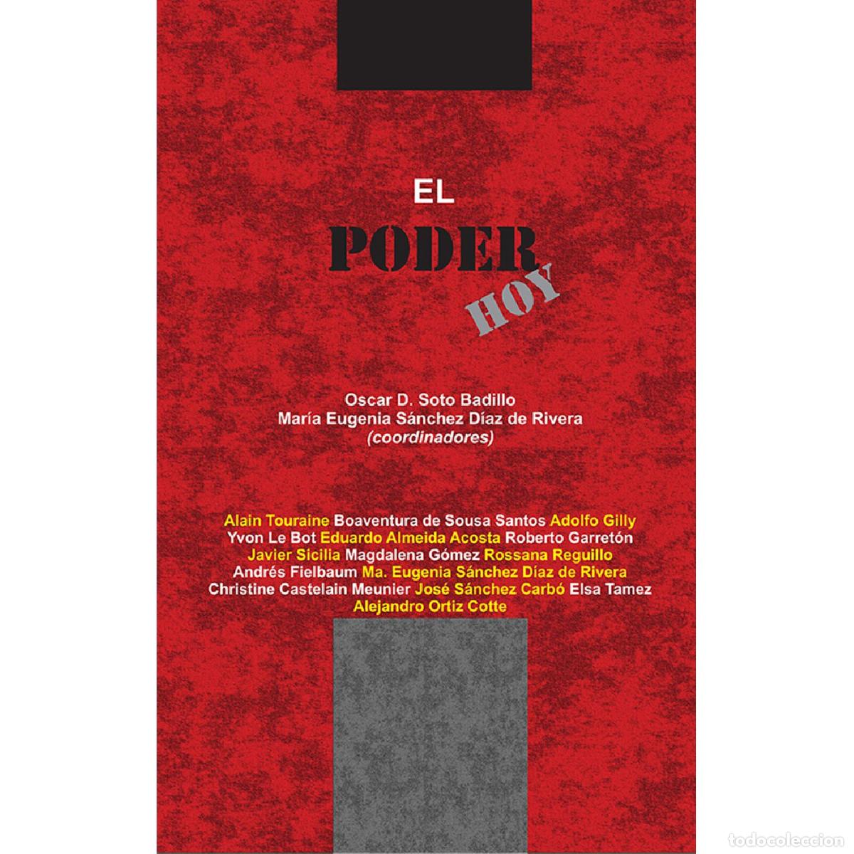 B&uuml;cher: El poder hoy - Mar&iacute;a Eugeni S&aacute;nchez D&iacute;az de Rivera