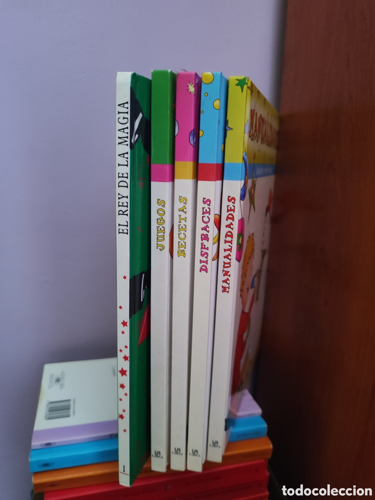Libros: Lote 5 Libros Manualidades Infantiles y Magia.