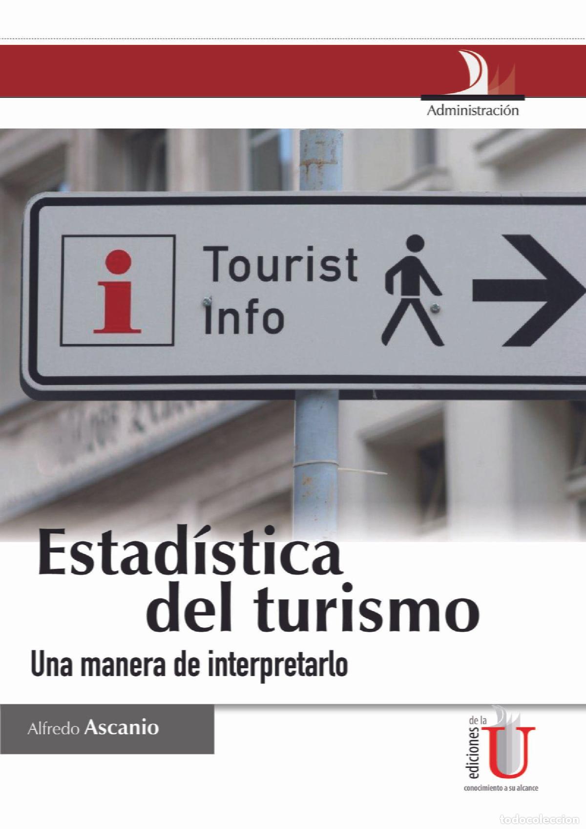 Livres: Estad&iacute;stica del turismo - Alfredo Ascanio Guevara