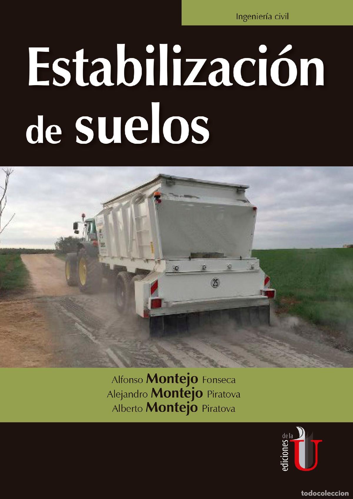 Livros: Estabilizaci&oacute;n de suelos - Alberto Montejo