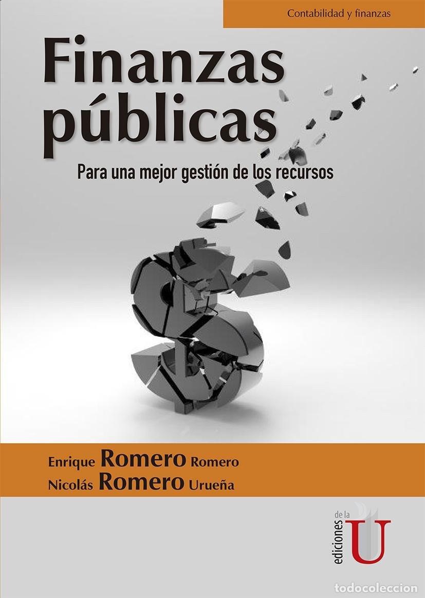 Livros: Finanzas P&uacute;blicas. Para una mejor gesti&oacute;n de los recursos - Nicol&aacute;s Romero