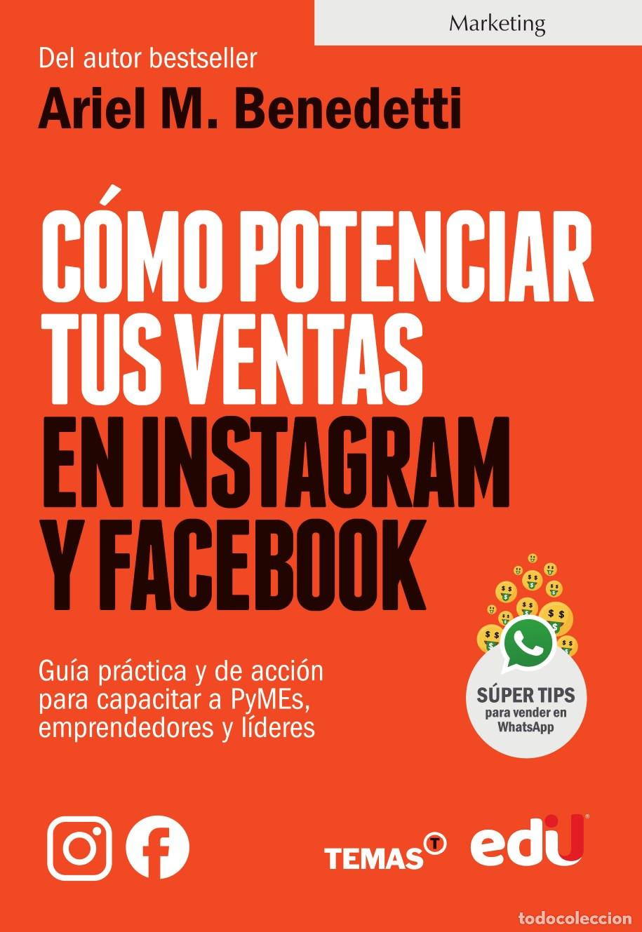Livros: C&oacute;mo potenciar tus ventas en instagram y facebook - Ariel Benedetti