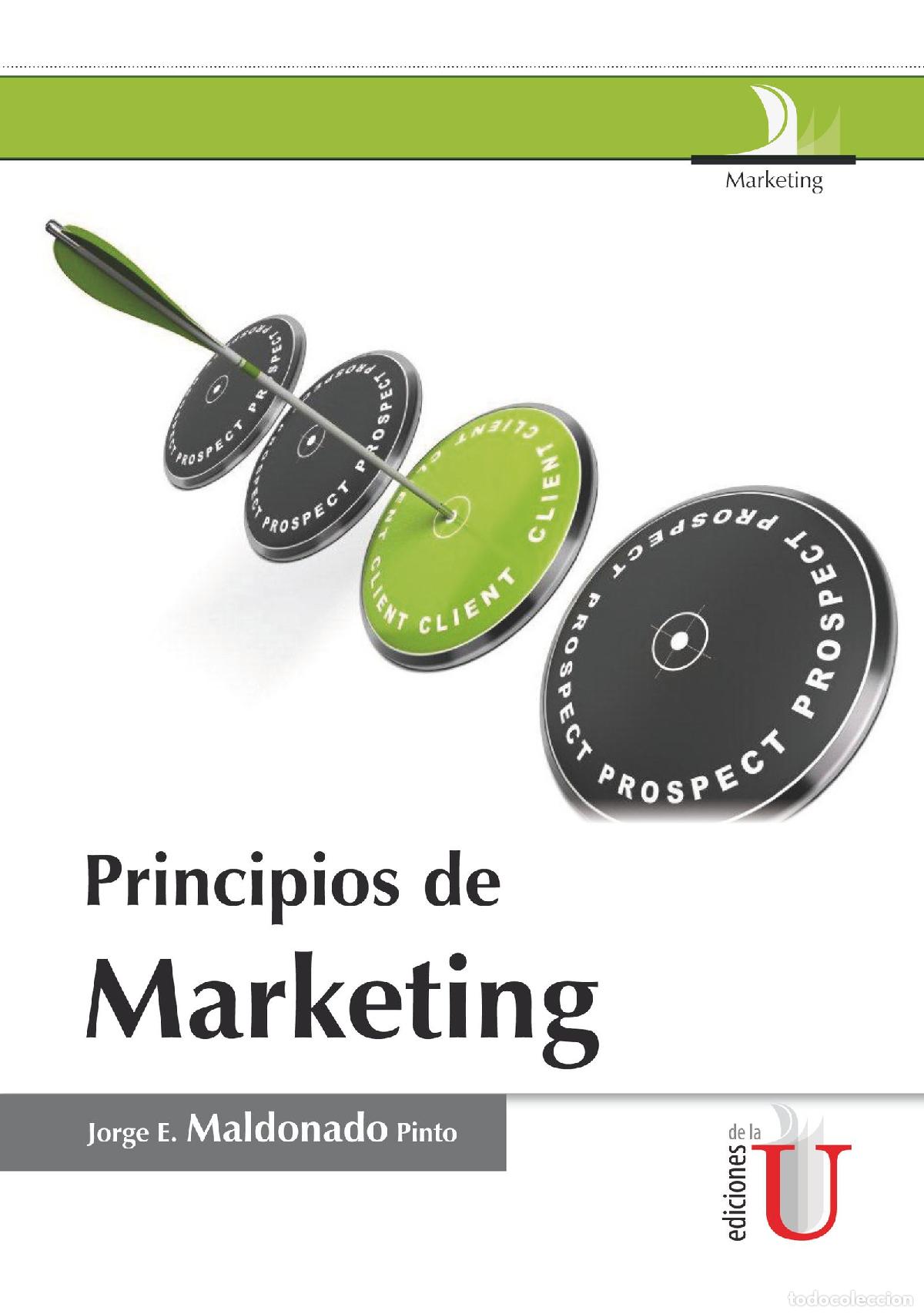 Livros: Principios de Marketing - Jorge Enrique Maldonado Pinto