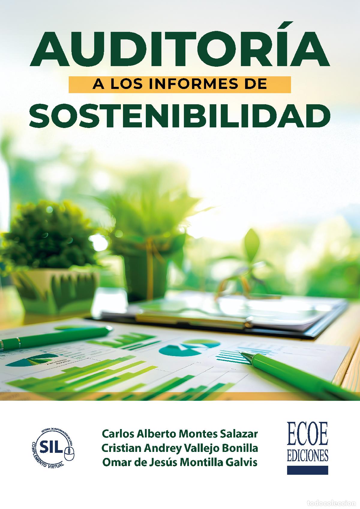 Libros: Auditor&iacute;a a informes de sostenibilidad - Carlos Alberto Montes Salazar