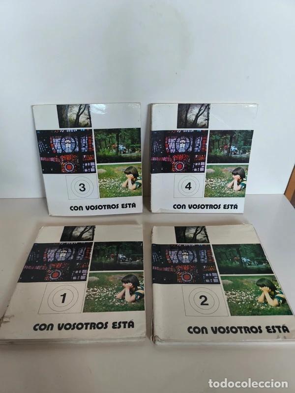 Libros: Lote 4 libros Con vosotros est&aacute; 1 2 3 y 4