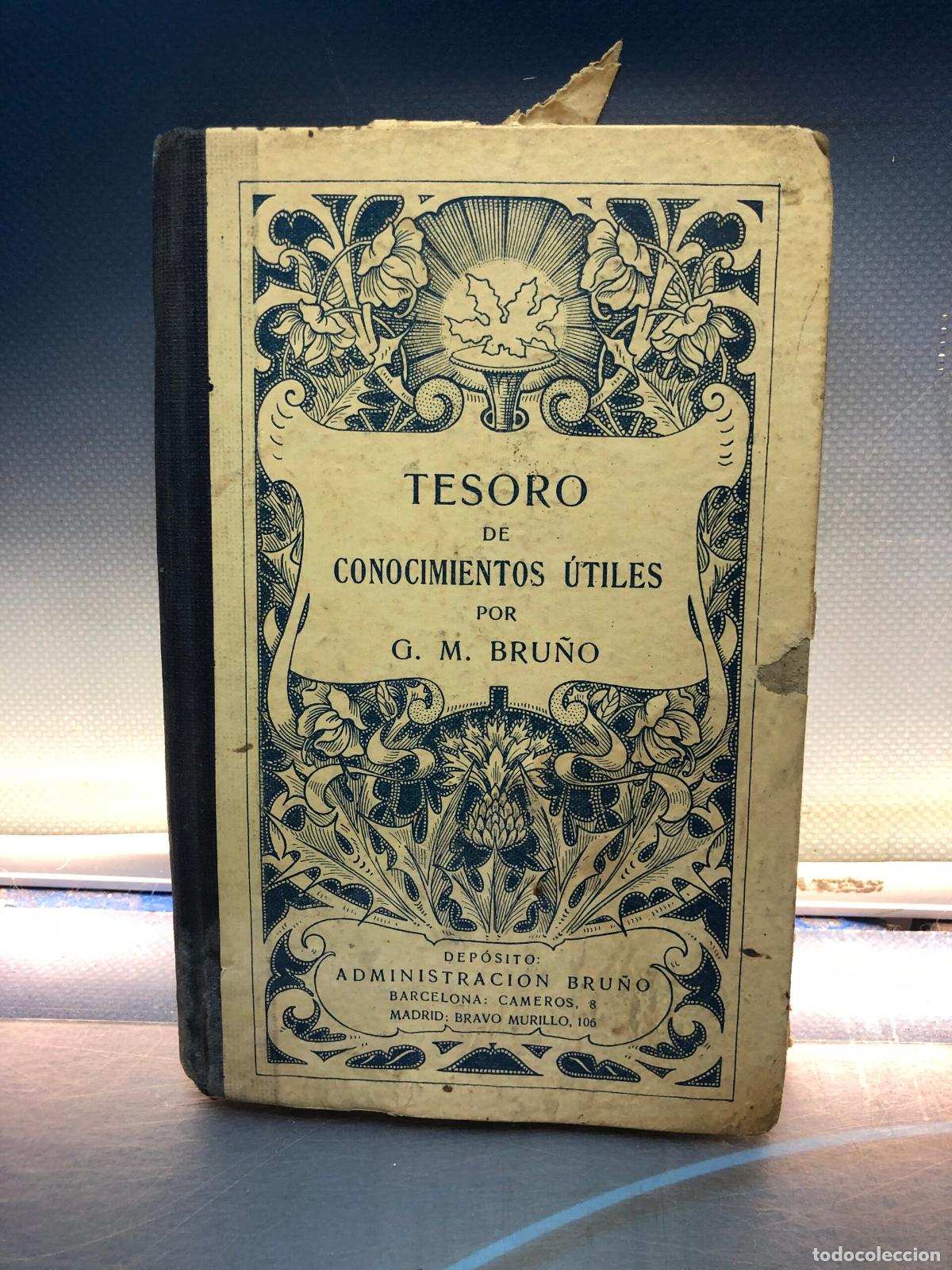 Libros: Tesoro De Conocimientos &Uacute;tiles, G.M Bru&ntilde;o